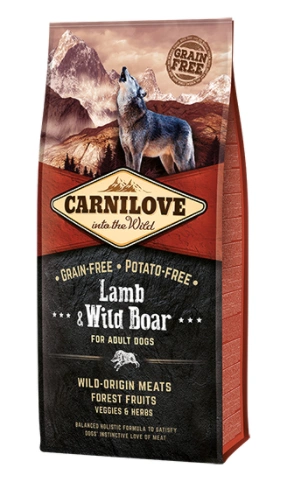 Carnilove CARNILOVE ADULT LAMB/wild boar - 12kg