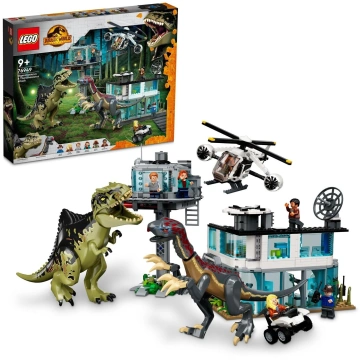 LEGO Jurassic World 76949 Útok giganotosaura a therizinosaura