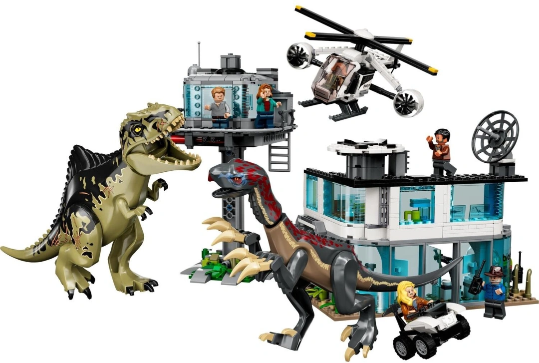 LEGO Jurassic World 76949 Útok giganotosaura a therizinosaura