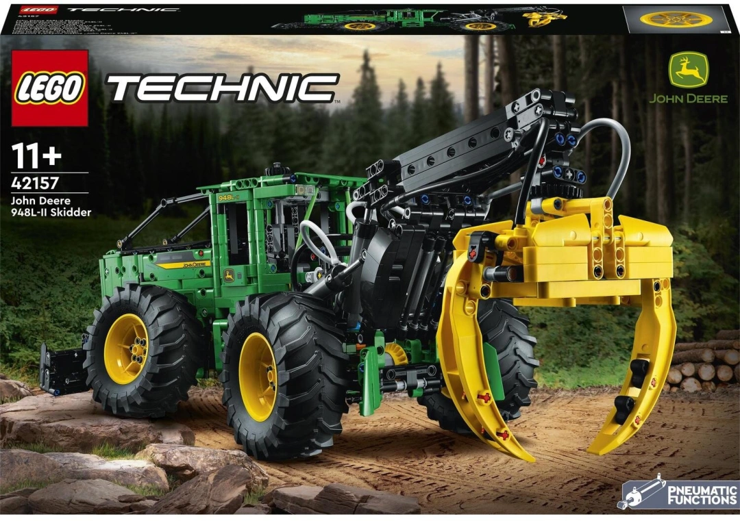 LEGO® Technic 42157 Lesní traktor John Deere 948L-II