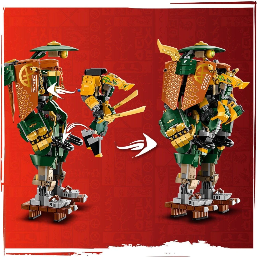 LEGO® NINJAGO® 71794 Lloyd, Arin a jejich tým nindža robotů