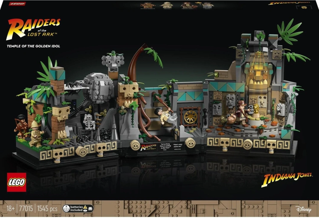 LEGO Indiana Jones™ 77015 Chrám zlaté modly