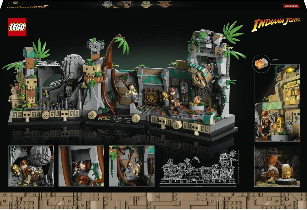 LEGO Indiana Jones™ 77015 Chrám zlaté modly