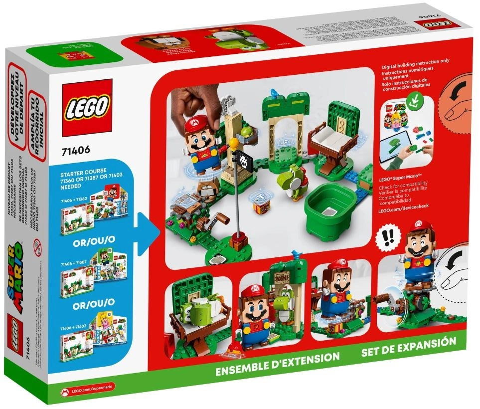 Lego Super Mario 71406 rozšiřující sada - Yoshiho dárkový dům