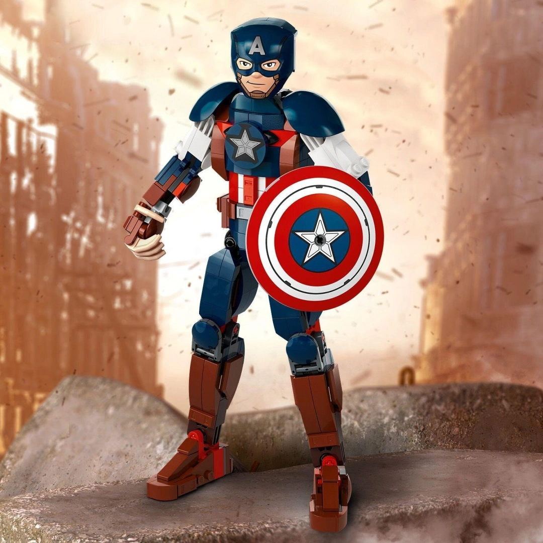 LEGO® Marvel 76258 Sestavitelná figurka: Captain America