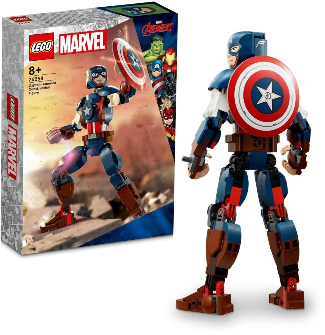 LEGO® Marvel 76258 Sestavitelná figurka: Captain America