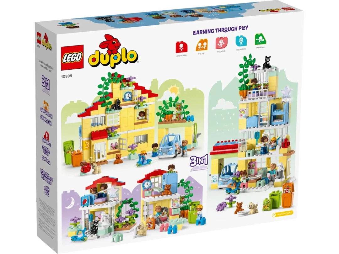 LEGO DUPLO 10994 RODINNÝ DŮM 3V1