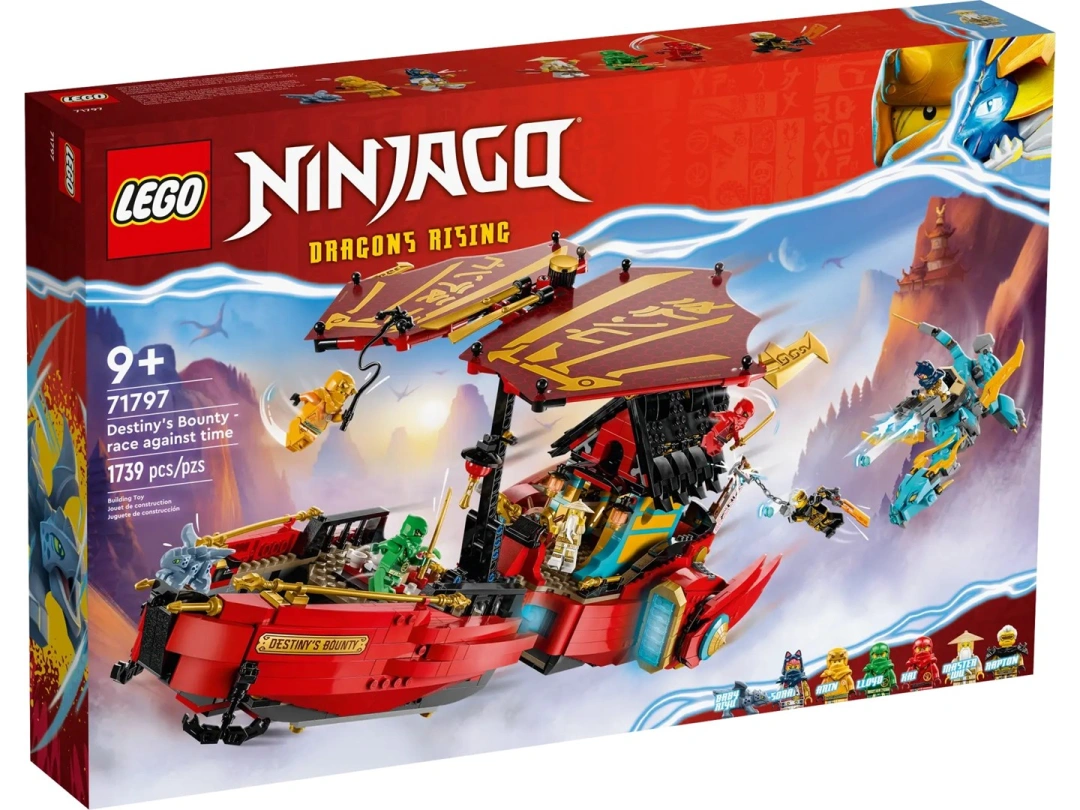 LEGO Ninjago 71797 Odměna osudu – závod s časem