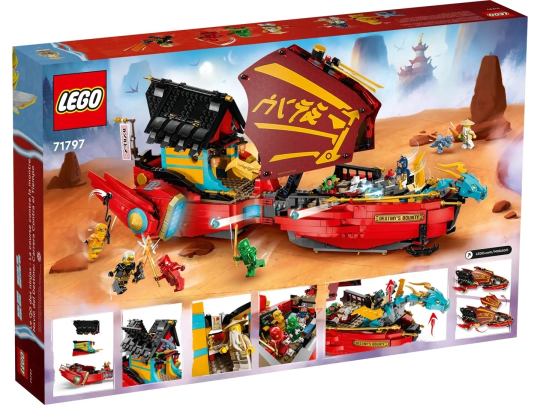 LEGO Ninjago 71797 Odměna osudu – závod s časem