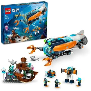 LEGO City 60379 Hlubinná průzkumná ponorka