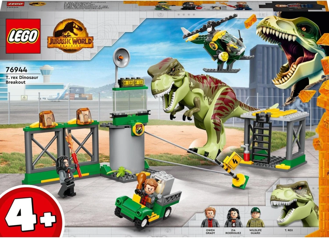 LEGO Jurassic World 76944 Útěk T-rexe