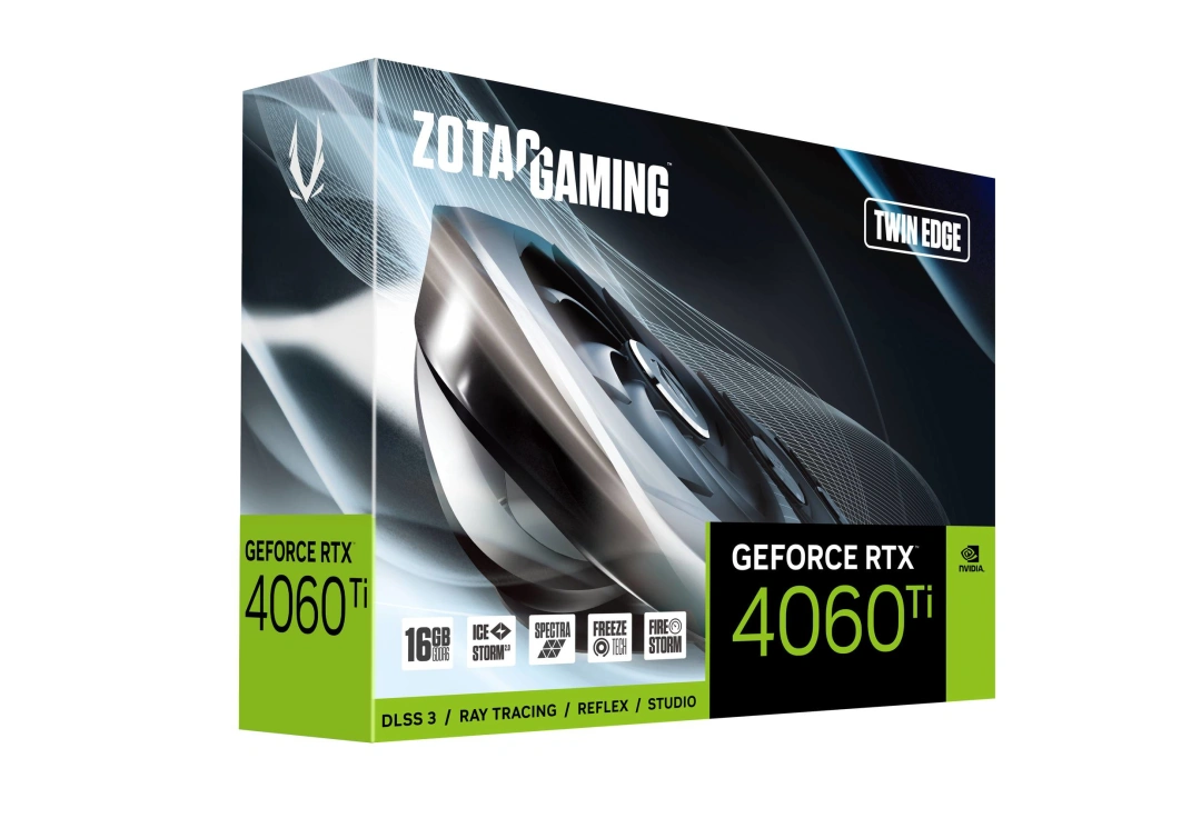 Zotac GAMING GeForce RTX 4060 Ti Twin Edge NVIDIA 16 GB GDDR6