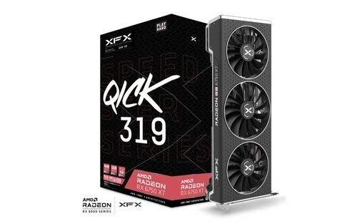 XFX SPEEDSTER QICK 319 AMD Radeon RX 6750 XT 12 GB GDDR6