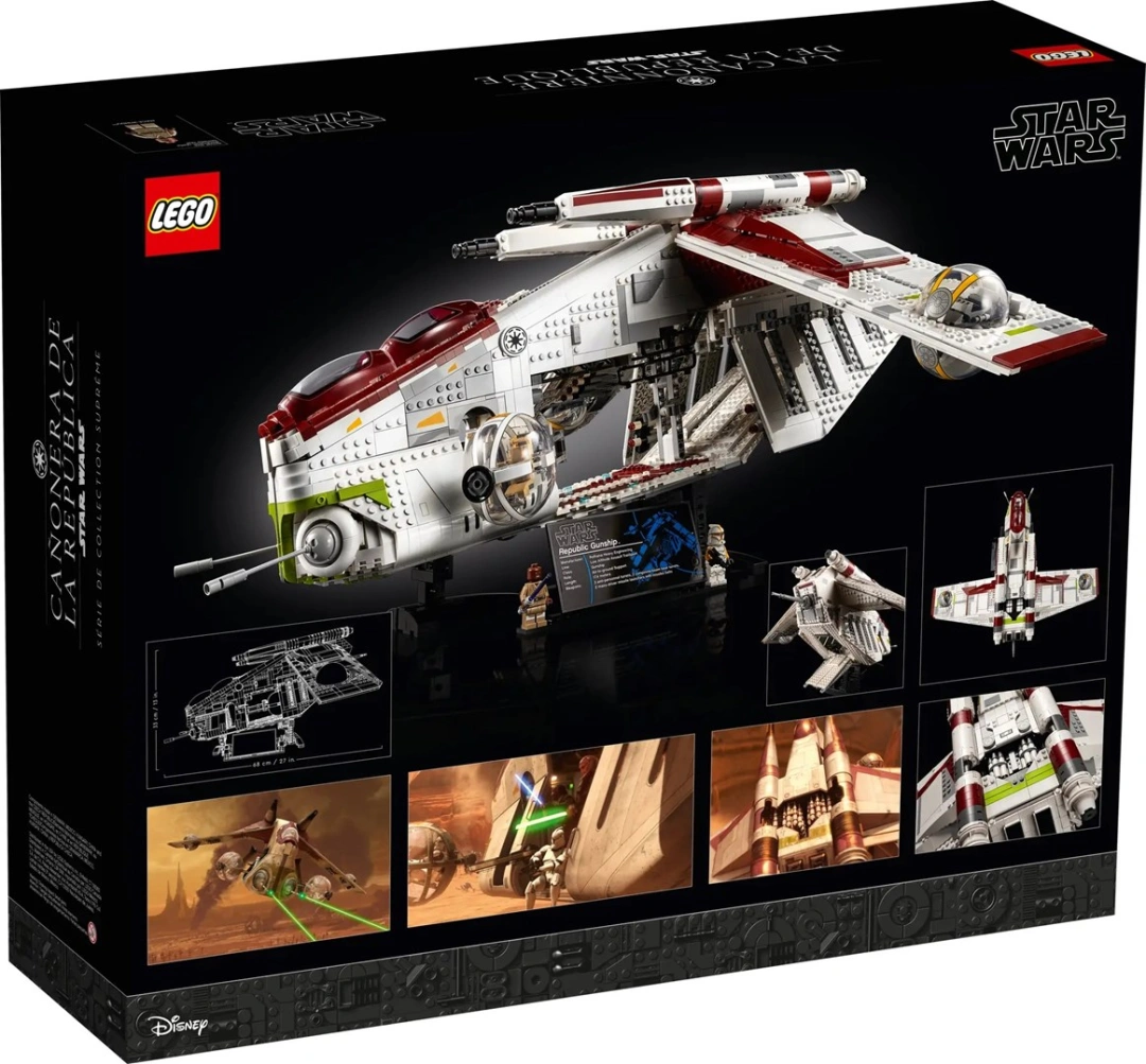 LEGO STAR WARS 75309 REPUBLIKOVÁ BITEVNÍ LOĎ