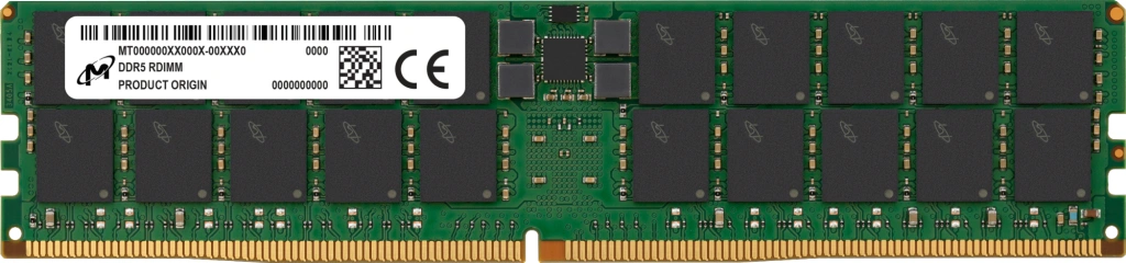 Micron Server DDR5 64GB 2Rx4, 4800 CL40
