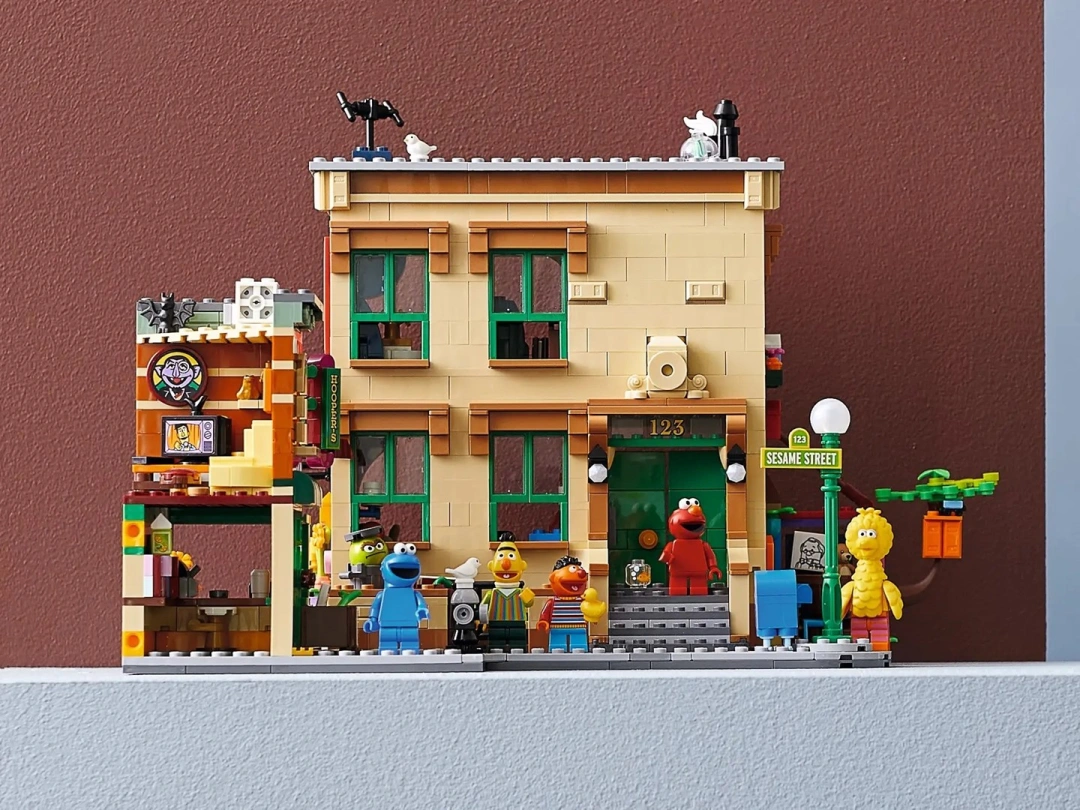 LEGO IDEAS 21324 123 SEZAMOVÁ ULICE