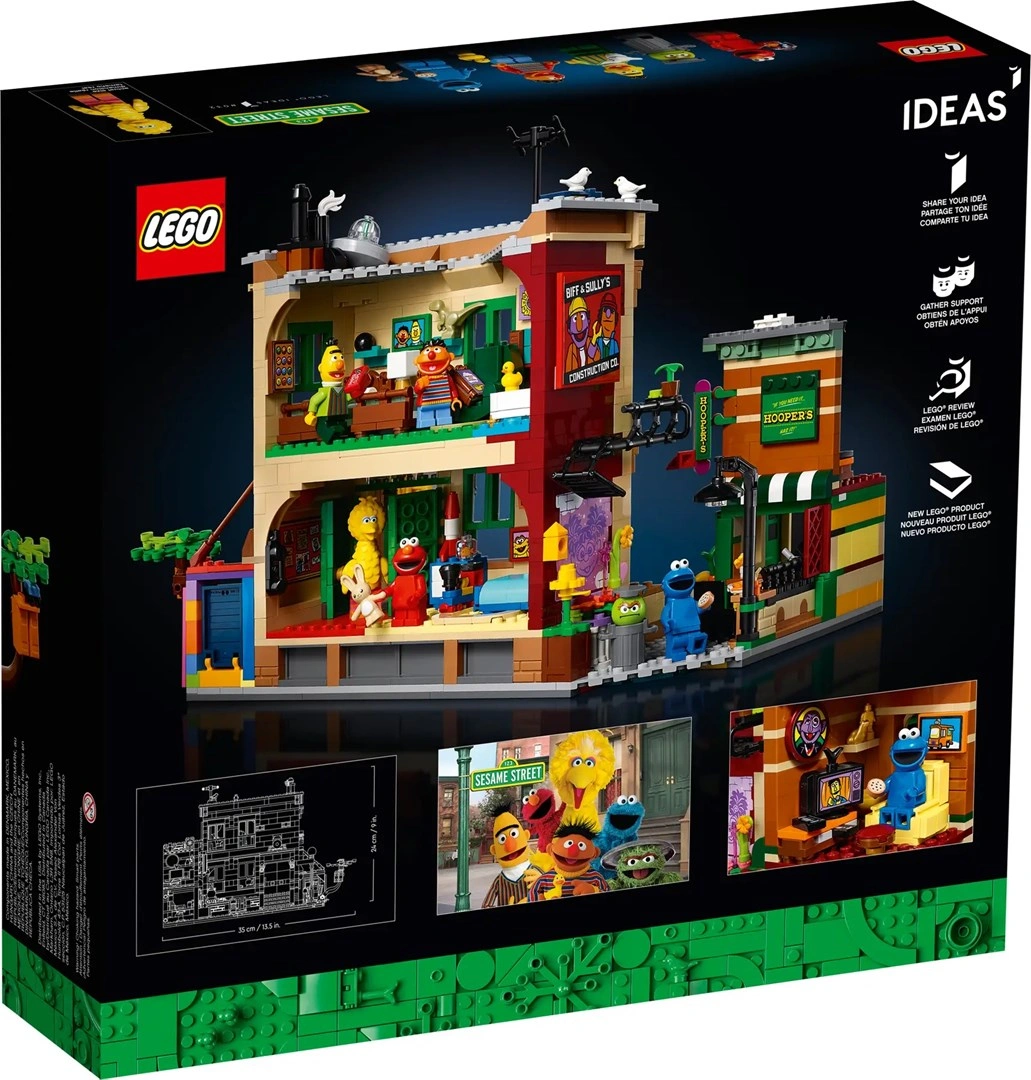 LEGO IDEAS 21324 123 SEZAMOVÁ ULICE