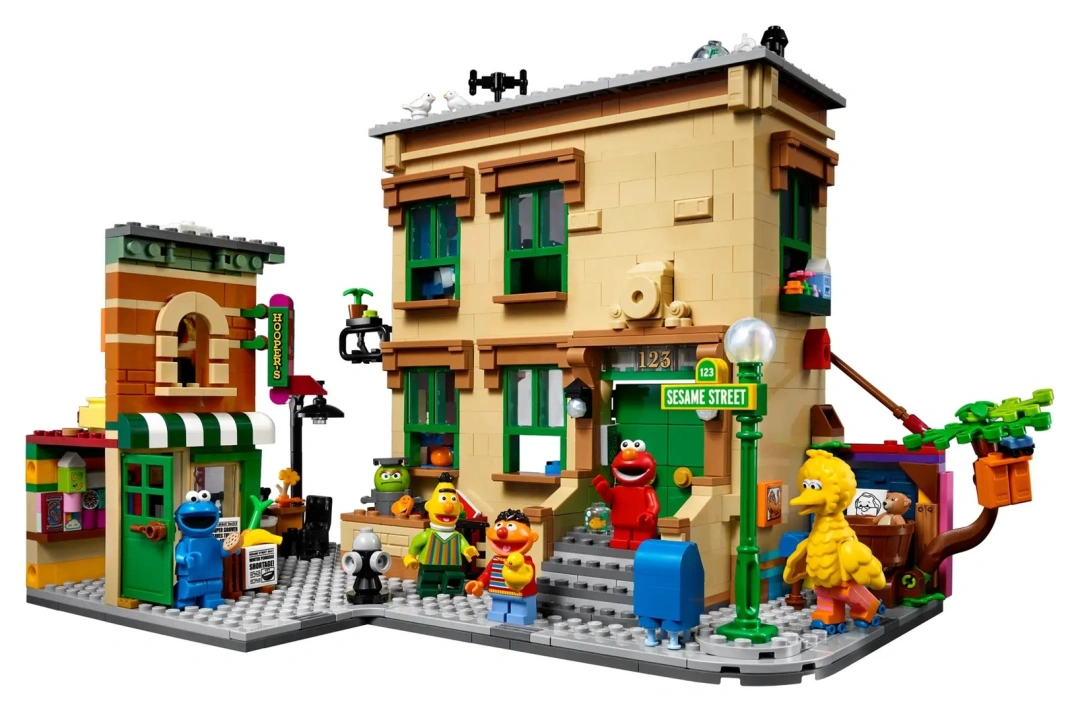 LEGO IDEAS 21324 123 SEZAMOVÁ ULICE