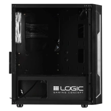 LOGIC Aramis ARGB MINI 1x USB 3.0, 2x USB 2.0 + audio, black