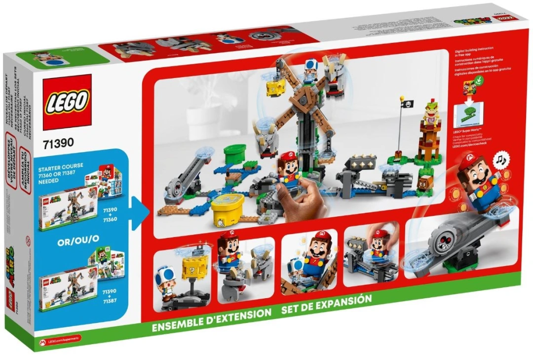 LEGO Super Mario™ 71390 Boj s Reznorem – rozšiřující set