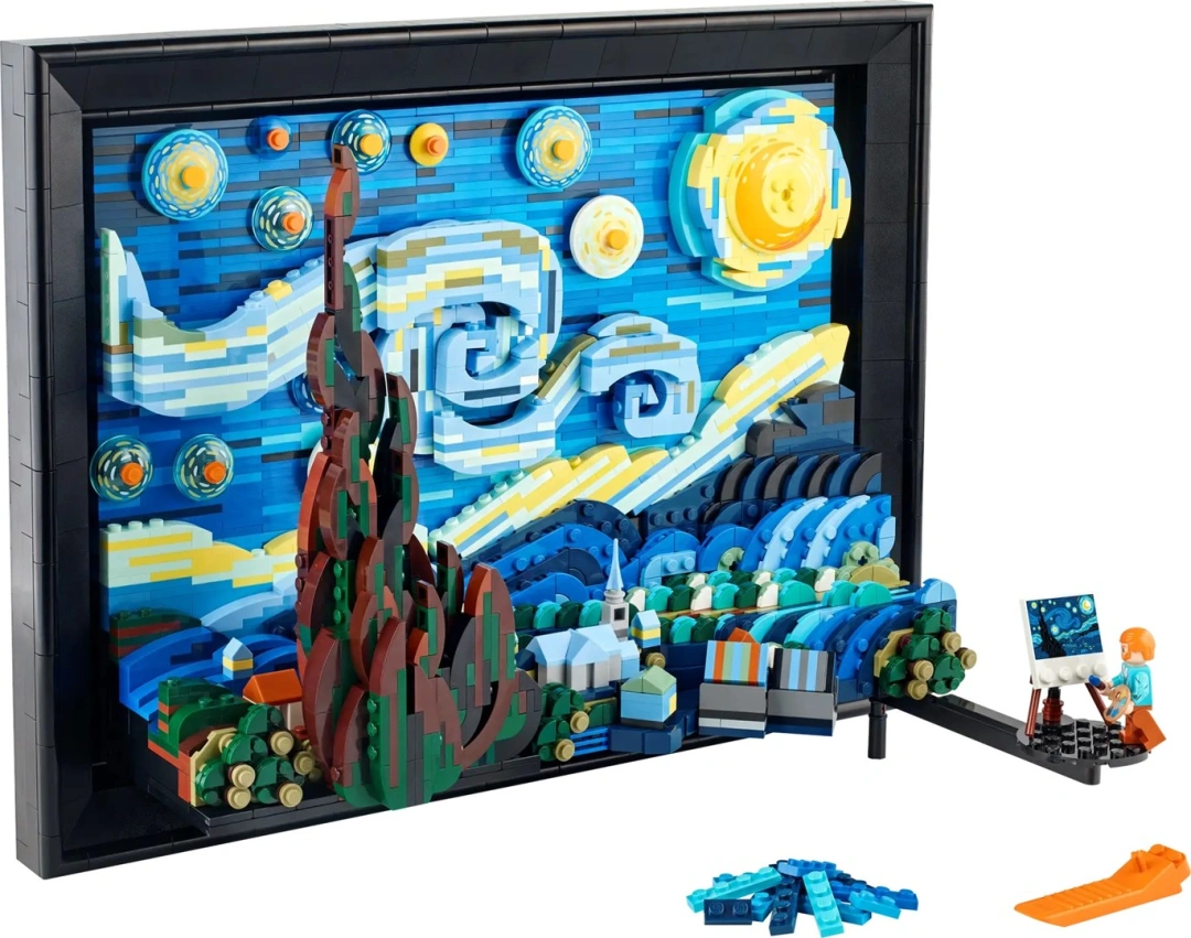 LEGO IDEAS 21333 HVĚZDNÁ NOC - VINCENT VAN GOGH