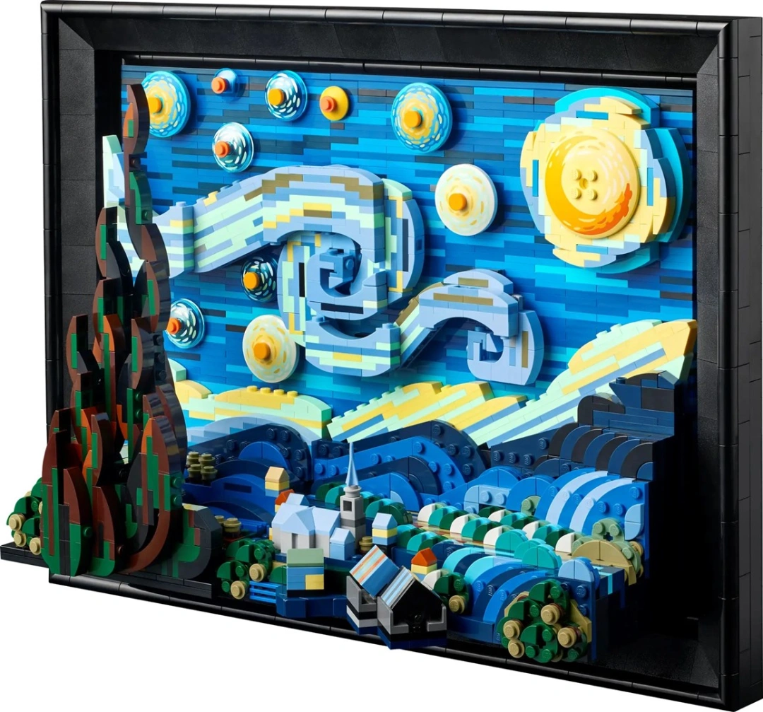 LEGO IDEAS 21333 HVĚZDNÁ NOC - VINCENT VAN GOGH