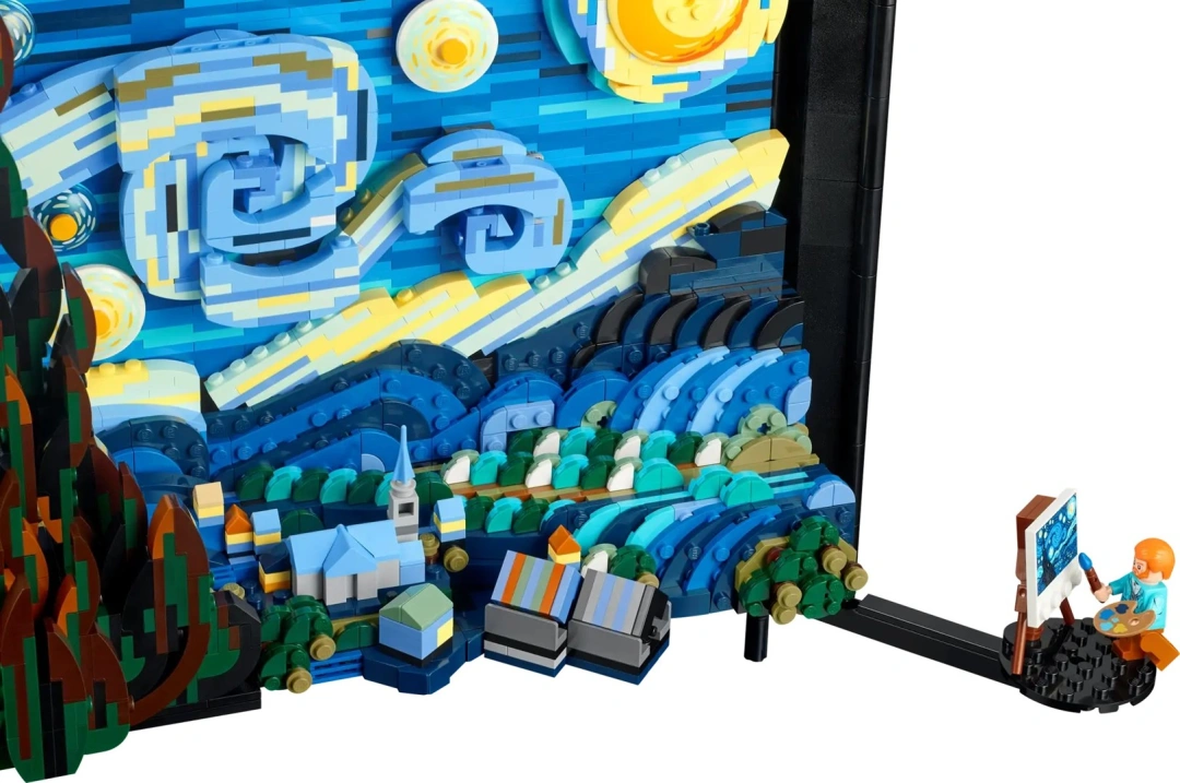 LEGO IDEAS 21333 HVĚZDNÁ NOC - VINCENT VAN GOGH