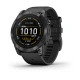 Garmin epix Pro (Gen 2) Glass - 51 mm - Gray / Black Silicone Band