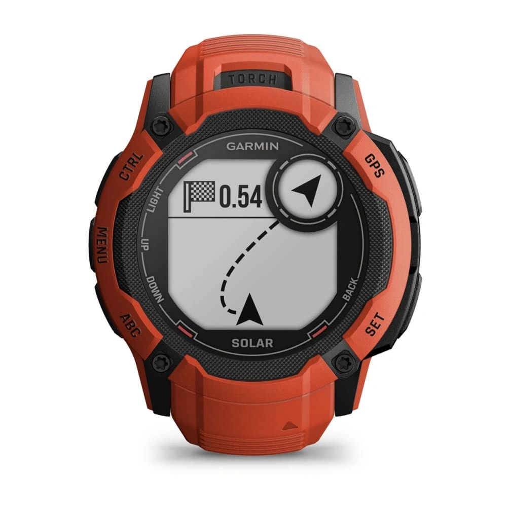 Garmin Instinct 2X Solar - Flame Red