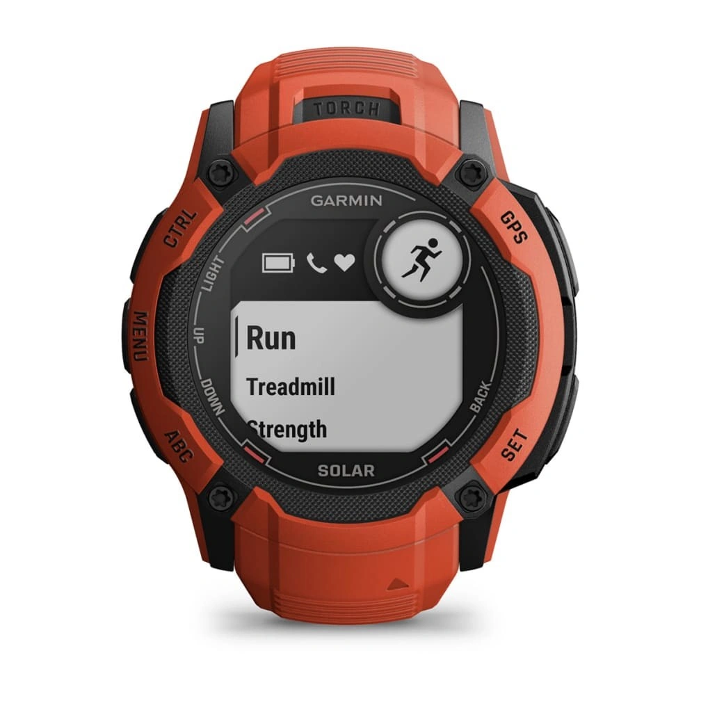 Garmin Instinct 2X Solar - Flame Red