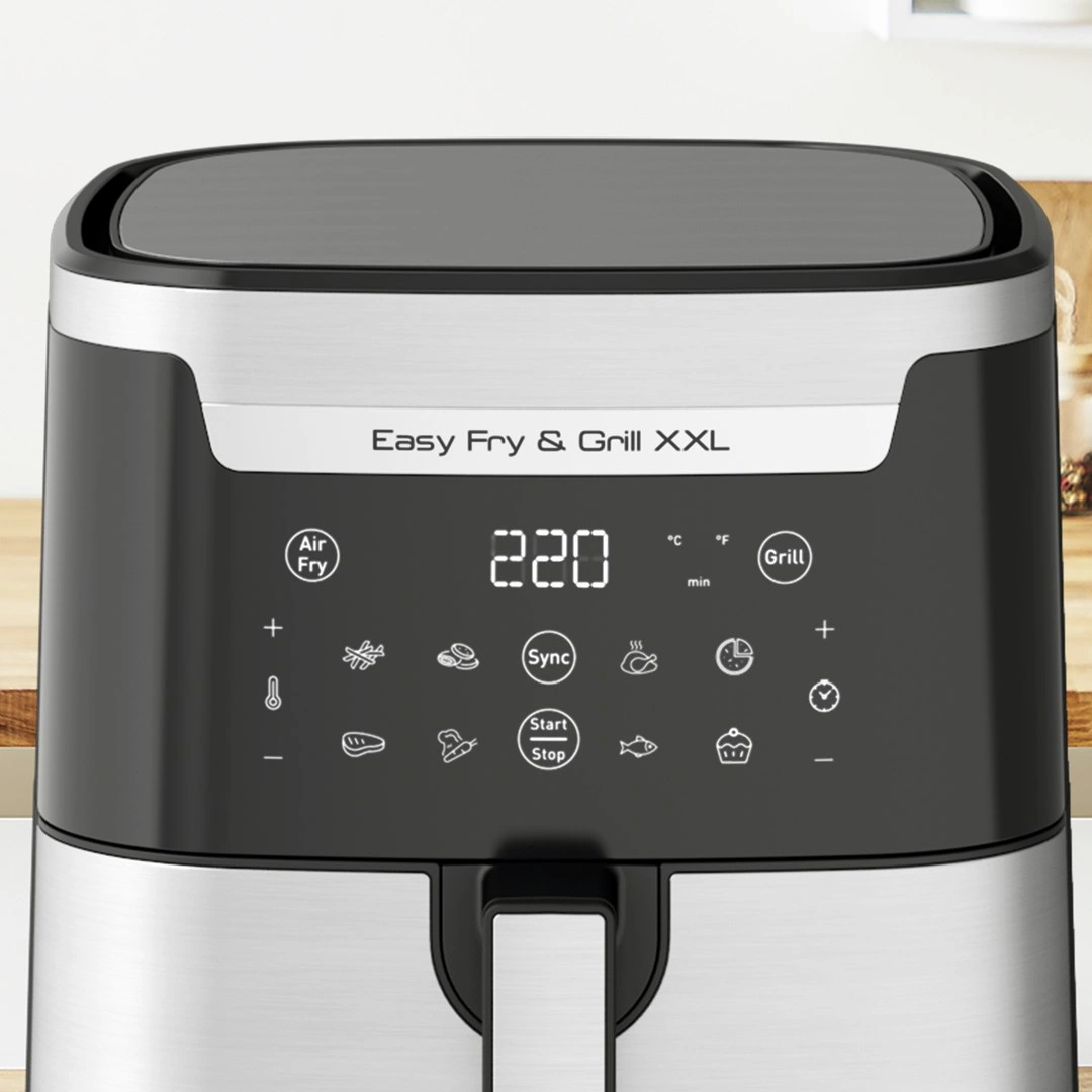 Tefal Easy Fry & Gril XXL EY801D15, black