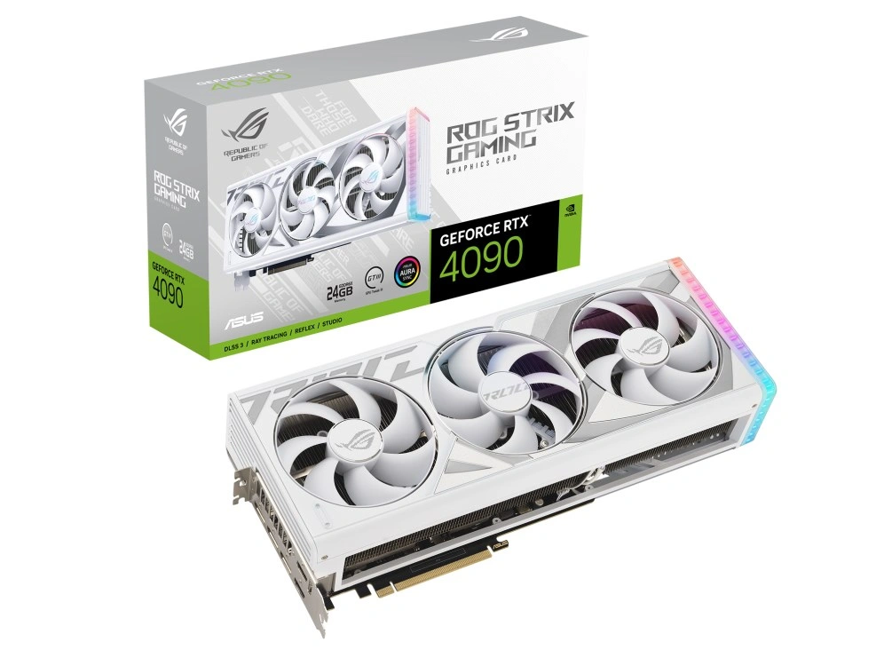 ASUS ROG Strix GeForce RTX 4090 White Edition, 24GB GDDR6X