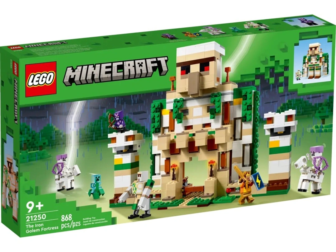 LEGO Minecraft 21250 Pevnost železného golema