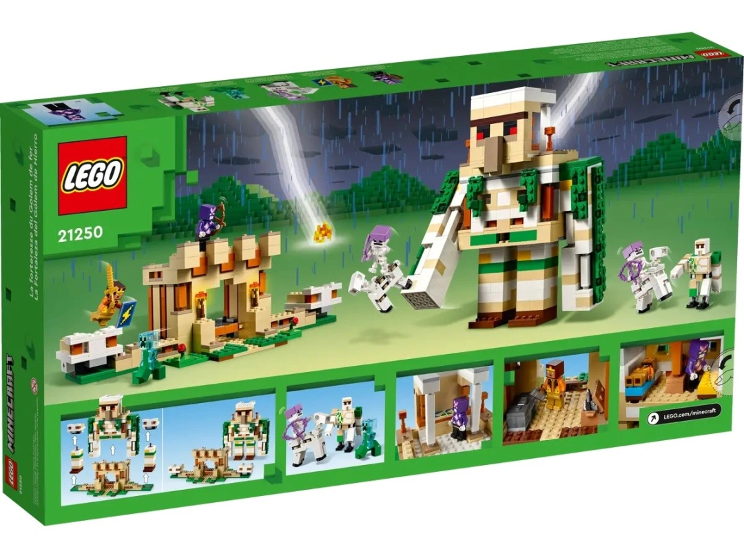 LEGO Minecraft 21250 Pevnost železného golema