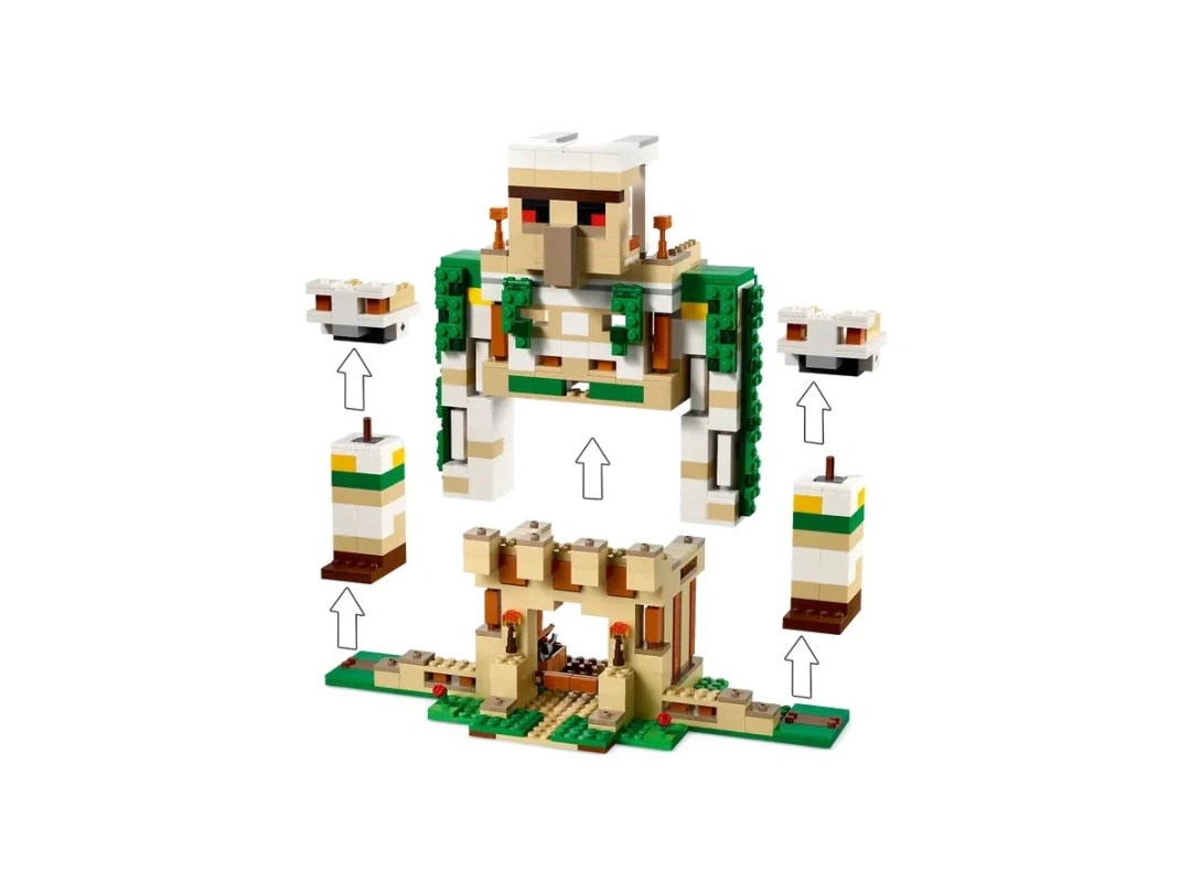 LEGO Minecraft 21250 Pevnost železného golema