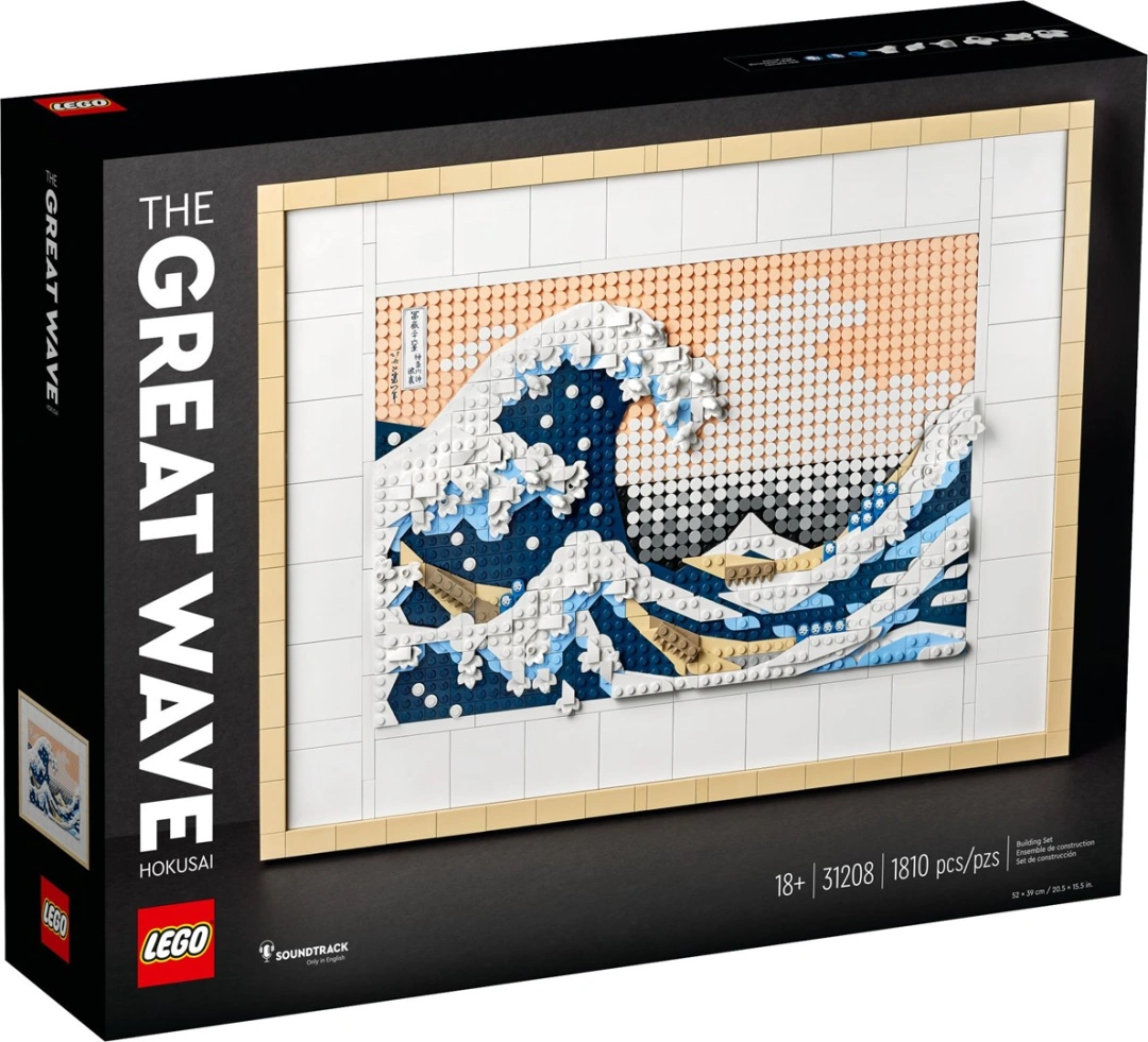 LEGO Art 31208 Hokusai – Velká vlna