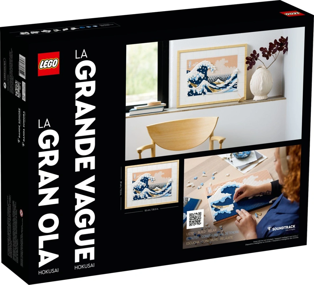 LEGO Art 31208 Hokusai – Velká vlna