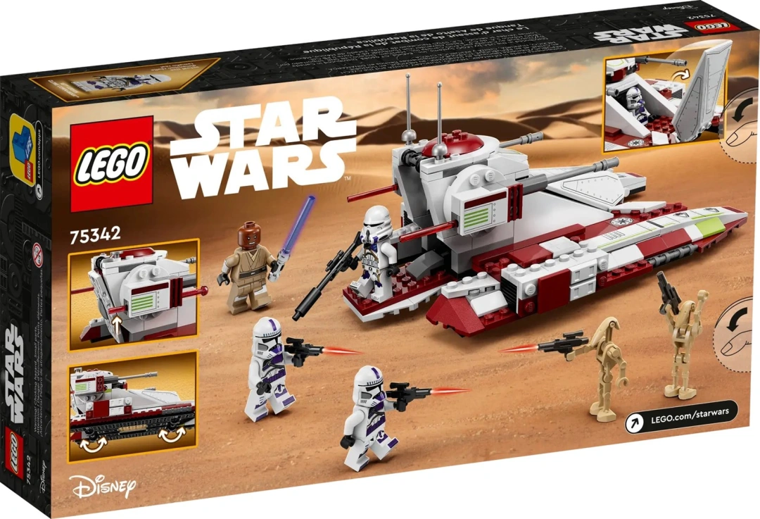 LEGO STAR WARS 75342 REPUBLIKOVÝ STÍHACÍ TANK