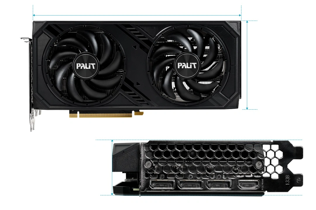 PALiT GeForce RTX 4070 Super Dual OC, 12GB GDDR6X