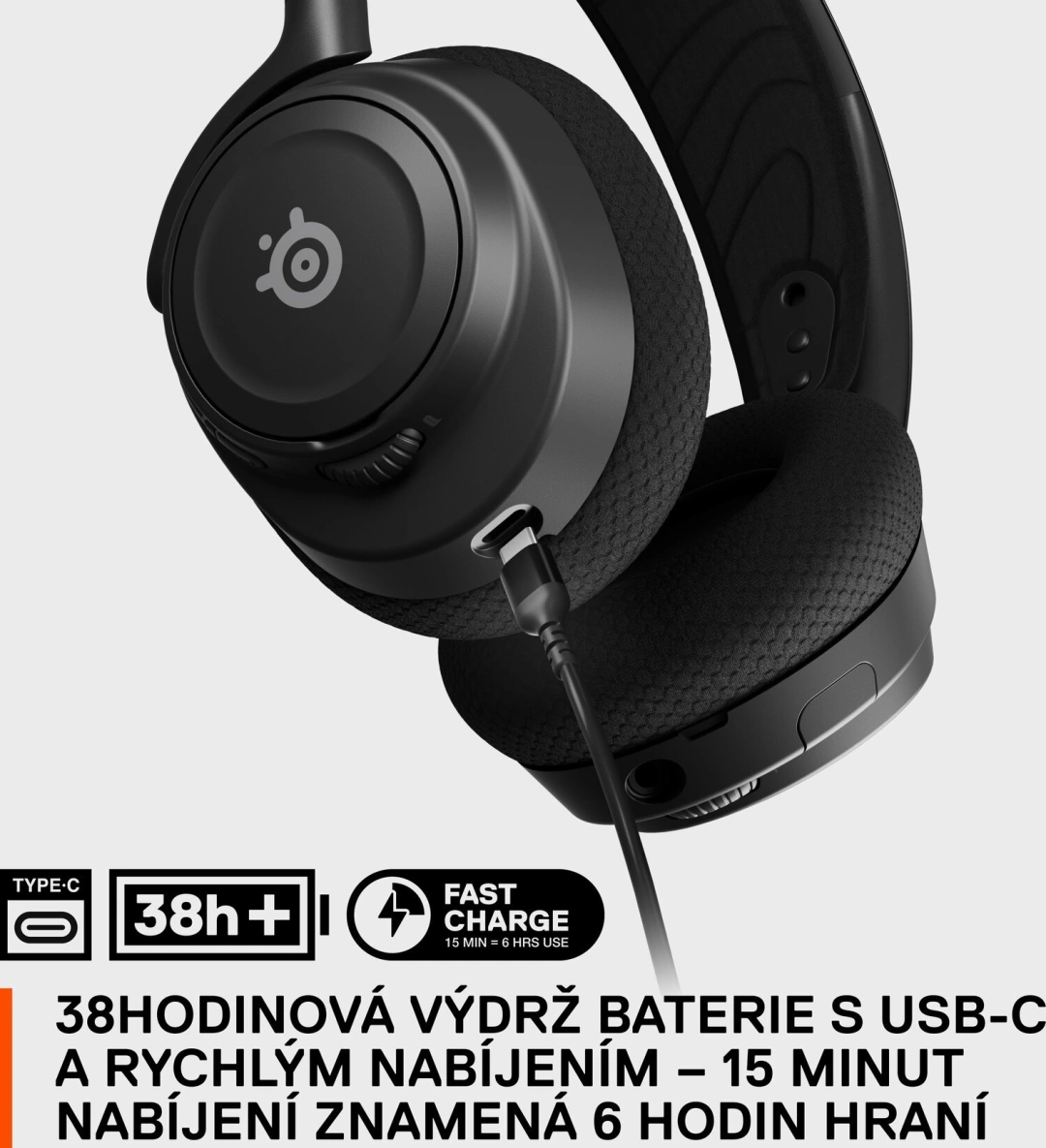 SteelSeries Arctis Nova 7, černá