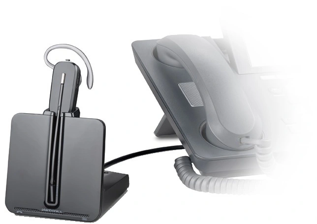 Headset HP Poly CS540, DECT, mono + mechanický zvedač HL10, 3 možnosti nošení (8R706AA#ABB) černý