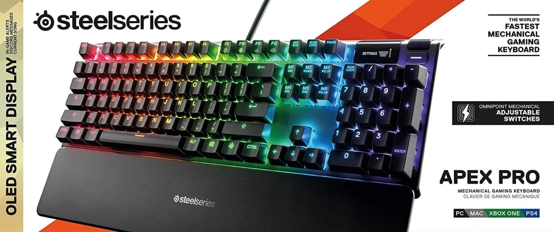 Steelseries Apex Pro, OmniPoint, US