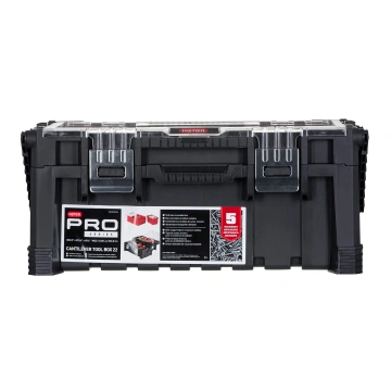 Keter C-237785 Cantilever Tool Box 22, black