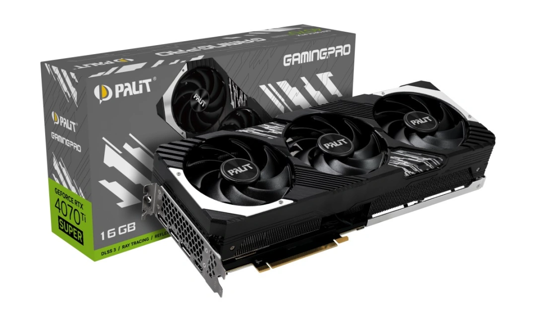 PALiT GeForce RTX 4070 Ti Super GamingPro, 16GB GDDR6X