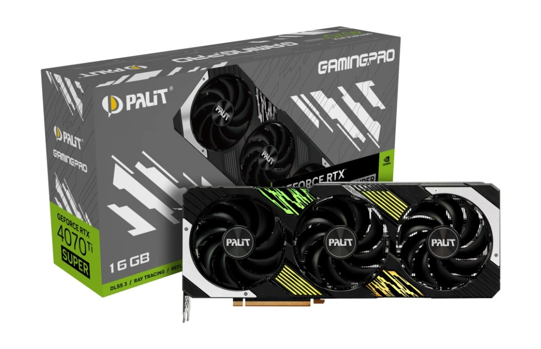 PALiT GeForce RTX 4070 Ti Super GamingPro, 16GB GDDR6X