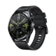 Huawei Watch GT 3 46mm (Active) - Black + Black Fluoroelastomer Strap (55028445)