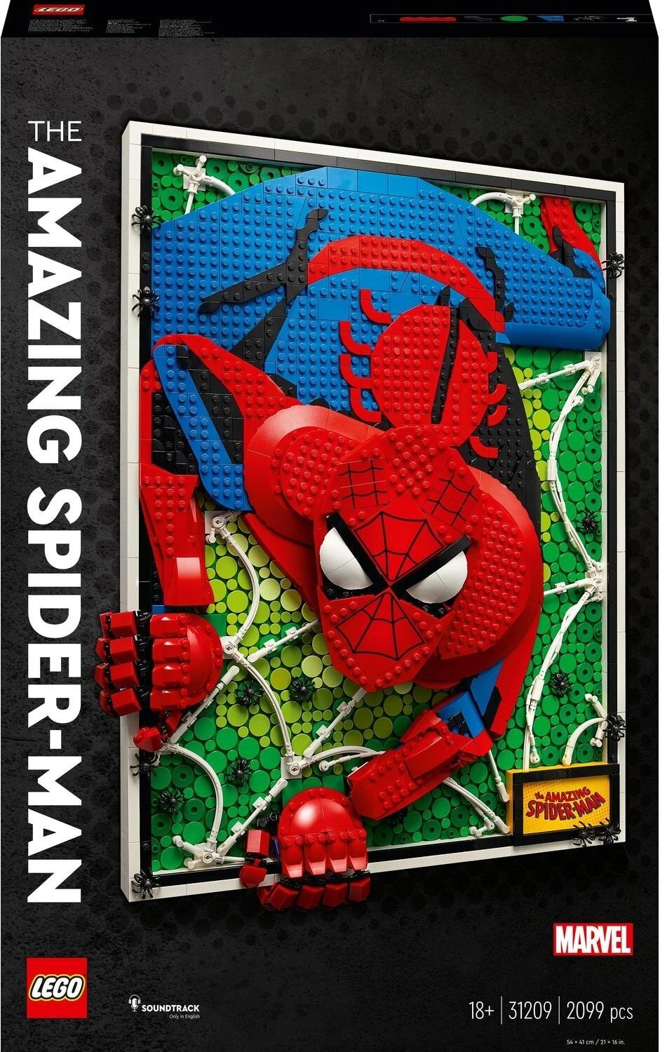 LEGO Art 31209 Úžasný Spider-Man