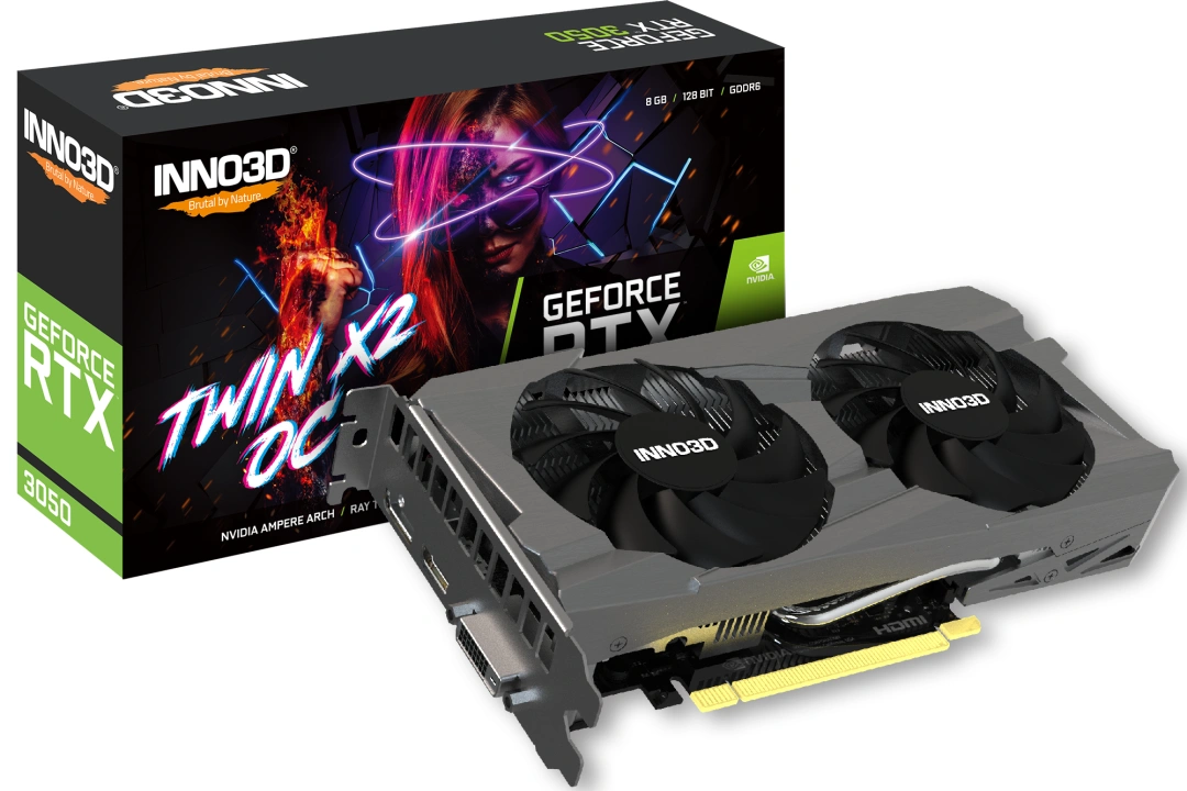 Inno3D GeForce RTX 3050 Twin X2 OC NVIDIA 8 GB GDDR6