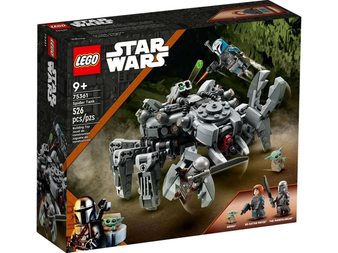 LEGO Star Wars 75361 Pavoučí tank