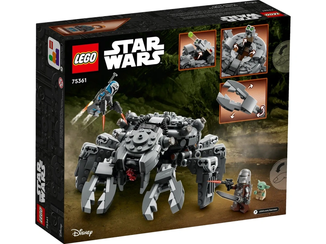 LEGO Star Wars 75361 Pavoučí tank